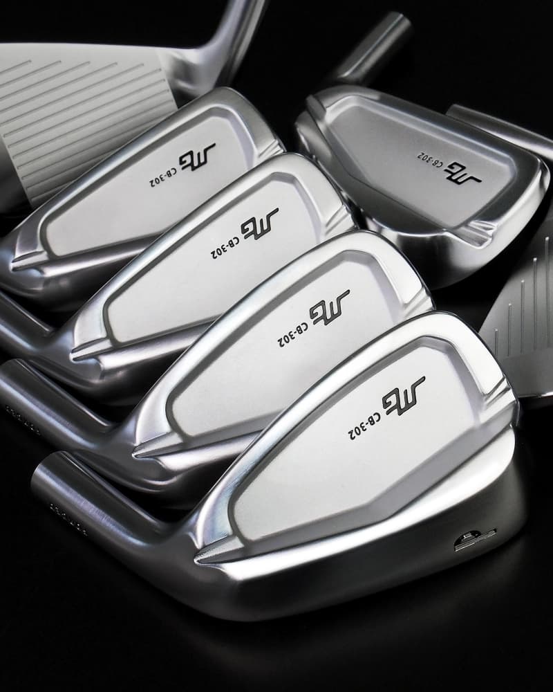 Miura Giken CB-302 forged iron, hand-built at Golf Partners
